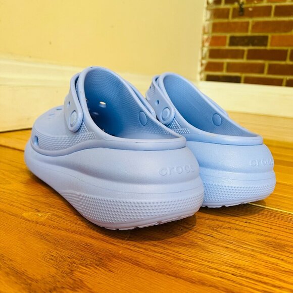 Crocs Classic Mega Crush Clog Moon Jelly Purple Men’s 9 Women’s 11 - Picture 8 of 16